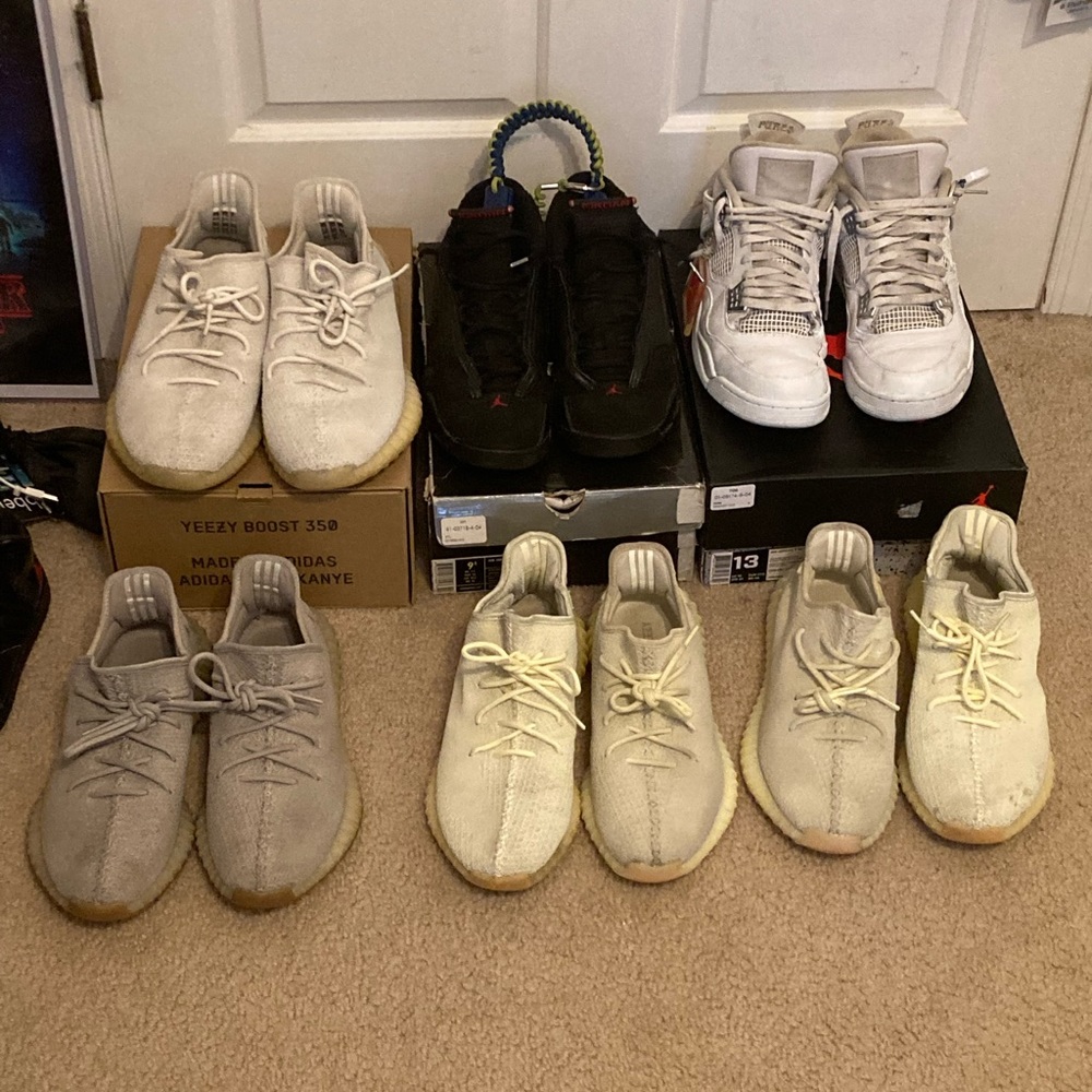JORDANS AND YEEZYS MULTI SIZES